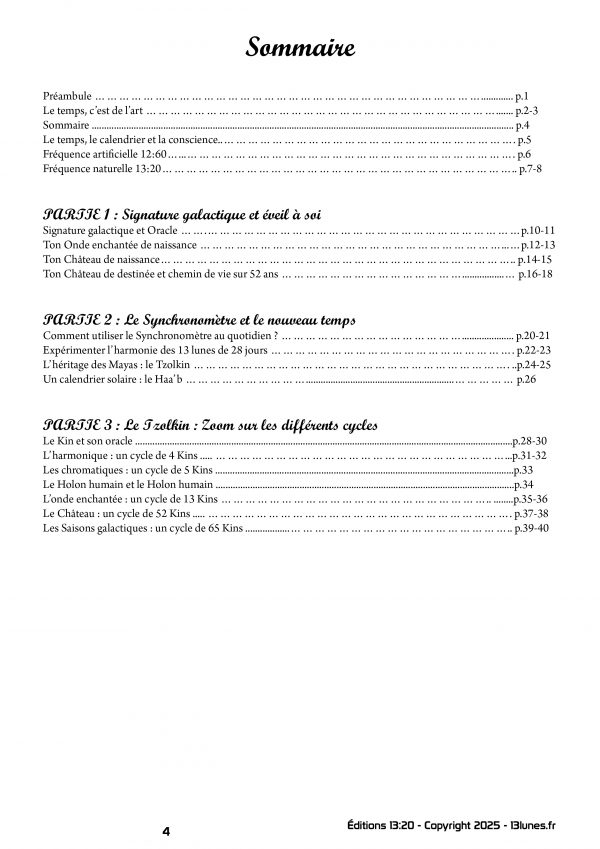 Apprenti chaman : livret guide pour entrer dans le Temps galactique – Image 3